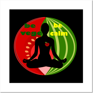 Be vege design for vege lovers Posters and Art